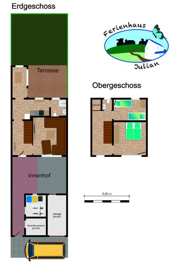 Ferienhaus Julian Thale Exterior photo